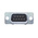 RS PRO 9 Way Right Angle Cable Mount D-sub Connector Plug, 2.77mm Pitch