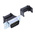 RS PRO 9 Way Right Angle Cable Mount D-sub Connector Plug, 2.77mm Pitch