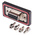 RS PRO 9 Way Panel Mount D-sub Connector Socket