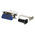 RS PRO 24 Way Cable Mount D-sub Connector Plug