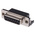 RS PRO 15 Way Right Angle Through Hole D-sub Connector Socket, 2.77mm Pitch, with 4-40 UNC, Threaded Insert