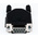 HARTING 9 Way Cable Mount D-sub Connector Socket