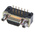 RS PRO 15 Way Right Angle Through Hole D-sub Connector Plug, 2.54mm Pitch