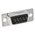 TE Connectivity Amplimite HD-20 9 Way Panel Mount D-sub Connector Socket, 2.77mm Pitch