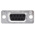 TE Connectivity Amplimite HD-20 9 Way Panel Mount D-sub Connector Socket, 2.77mm Pitch