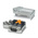 Phoenix Contact SUBCON-PLUS 18 Way Right Angle Cable Mount D-sub Connector Male to Female, 2.77mm Pitch