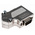 Phoenix Contact SUBCON-PLUS 18 Way Right Angle Cable Mount D-sub Connector Male to Female, 2.77mm Pitch
