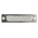 RS PRO 25 Way Panel Mount D-sub Connector Socket, 2.77mm Pitch
