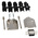 Amphenol ICC 9 Way Panel Mount D-sub Connector Socket