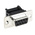 RS PRO 9 Way Cable Mount D-sub Connector Socket, 2.77mm Pitch