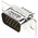 Amphenol ICC HD 15 Way Panel Mount D-sub Connector Plug, 2.29mm Pitch