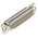Amphenol ICC 25 Way Panel Mount D-sub Connector Socket, 2.76mm Pitch
