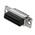 Amphenol ICC 8656 15 Way Cable Mount D-sub Connector Plug, 2.74mm Pitch