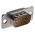 Amphenol ICC 9 Way Panel Mount D-sub Connector Plug, 2.74mm Pitch