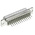 Harting D-Sub Standard 25 Way Through Hole D-sub Connector Plug, 2.76mm Pitch, with 3.05 mounting hole
