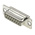 HARTING 15 Way Panel Mount D-sub Connector Socket, 2.77mm Pitch