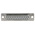 3M 8300 25 Way Right Angle Cable Mount D-sub Connector Socket, 2.74mm Pitch