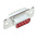 FCT from Molex 9 Way Panel Mount D-sub Connector Socket