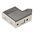 Phoenix Contact SUBCON 9/F-SH 9 Way Right Angle Cable Mount D-sub Connector Socket, 2.77mm Pitch
