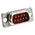 FCT from Molex FxxP-K700 9 Way Panel Mount D-sub Connector Plug