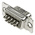 Provertha TMC 9 Way Panel Mount D-sub Connector Socket, 2.77mm Pitch