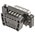 TE Connectivity Amplimite HDF-20 9 Way Right Angle Cable Mount D-sub Connector Plug, 2.76mm Pitch