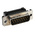 TE Connectivity Amplimite HDF-20 15 Way Right Angle Cable Mount D-sub Connector Plug, 2.76mm Pitch