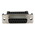 TE Connectivity Amplimite HDF-20 15 Way Right Angle Cable Mount D-sub Connector Socket, 2.76mm Pitch