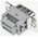 HARTING 9 Way Right Angle Cable Mount D-sub Connector Plug, 2.77mm Pitch