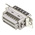 HARTING D-Sub Standard 15 Way Right Angle Cable Mount D-sub Connector Plug, 2.77mm Pitch