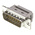 HARTING D-Sub Standard 15 Way Right Angle Cable Mount D-sub Connector Plug, 2.77mm Pitch