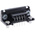 TE Connectivity Amplimite HD-20 9 Way Right Angle Through Hole D-sub Connector Plug, 2.74mm Pitch, with 4-40 UNC