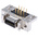 3M MDR 102 14 Way Right Angle Through Hole D-sub Connector Socket, 2.54mm Pitch