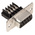TE Connectivity Amplimite HDE-20 9 Way Cable Mount D-sub Connector Socket, 2.74mm Pitch
