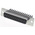 TE Connectivity Amplimite HDE-20 25 Way Cable Mount D-sub Connector Socket, 2.76mm Pitch