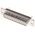 Amphenol FCI 25 Way Panel Mount D-sub Connector Socket, 2.76mm Pitch