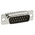 Amphenol 15 Way Cable Mount D-sub Connector Plug, 2.74mm Pitch
