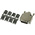 Amphenol ICC D-ST 15 Way Cable Mount D-sub Connector Plug