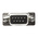 Amphenol L717SD 9 Way Panel Mount D-sub Connector Plug, 2.74mm Pitch, with 4-40 UNC, Threaded Insert
