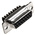 Amphenol L77D 15 Way Cable Mount D-sub Connector Socket, 2.74mm Pitch