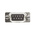 Amphenol L77SD 9 Way Panel Mount D-sub Connector Socket, 2.74mm Pitch, with 4-40 UNC, Threaded Insert