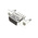 Amphenol L77SD 9 Way Panel Mount D-sub Connector Socket, 2.74mm Pitch, with 4-40 UNC, Threaded Insert