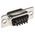 ITT Cannon ZD*A 15 Way Panel Mount D-sub Connector Socket, 2.29mm Pitch