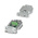 Phoenix Contact SUBCON-PLUS/AX/CAN/SO145 9 Way Cable Mount D-sub Connector Socket, 2.77mm Pitch
