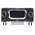 ASSMANN WSW A-DF 9 Way Right Angle Through Hole D-sub Connector Socket, 2.77mm Pitch, with 4-40 UNC Screwlocks