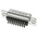 Amphenol HD 26 Way Through Hole D-sub Connector Plug