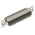 HARTING 25 Way Panel Mount D-sub Connector Socket, 2.77mm Pitch