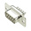 TE Connectivity Amplimite HD-20 9 Way Panel Mount D-sub Connector Socket, 2.74mm Pitch