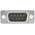 TE Connectivity Amplimite HD-20 9 Way Cable Mount D-sub Connector Plug, 2.77mm Pitch