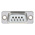 Wurth Elektronik 618 9 Way Cable Mount D-sub Connector Socket, 2.77mm Pitch